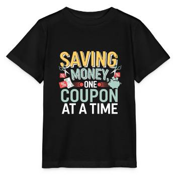 Économiser de l’argent Un coupon à la fois Couponer Shopper - T-shirt bio MINI CREATOR Stanley/Stella Enfant - noir - Devant - Mikhail (115cm)