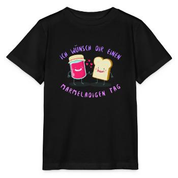 Marmelade Marmeladig - Stanley/Stella Kinder T-Shirt MINI CREATOR  - Schwarz - Vorne - Mikhail (115cm)