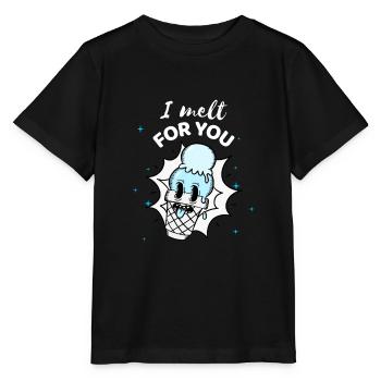 I MELT FOR YOU - Stanley/Stella MINI CREATOR Kids’ T-Shirt - black - Front - Mikhail (115cm)