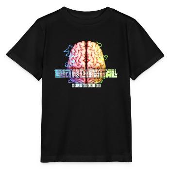 Electric Meatball Malfunction (Hirnstörung) - Stanley/Stella Kinder T-Shirt MINI CREATOR  - Schwarz - Vorne - Mikhail (115cm)