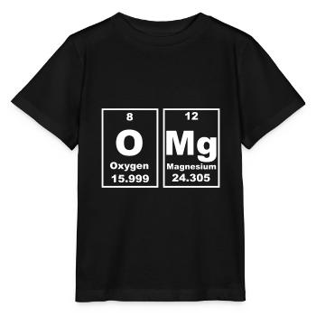 chemistry - Stanley/Stella MINI CREATOR Kids’ T-Shirt - black - Front - Mikhail (115cm)