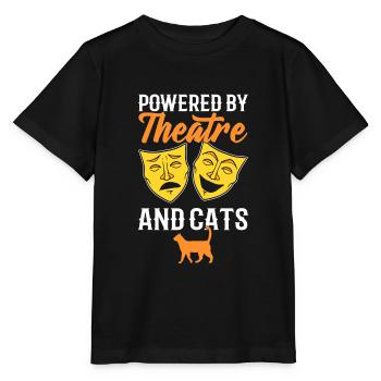 Theaterschauspieler und Katzenliebhaber - Stanley/Stella Kinder T-Shirt MINI CREATOR  - Schwarz - Vorne - Mikhail (115cm)