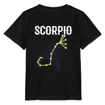 Scorpio Astrologie - Stanley/Stella Kinder T-Shirt MINI CREATOR  - Schwarz - Vorne - Mikhail (115cm)