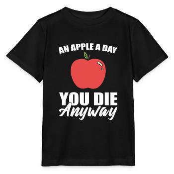 Lustige Diät Gesundheitsexperte - Stanley/Stella Kinder T-Shirt MINI CREATOR  - Schwarz - Vorne - Mikhail (115cm)
