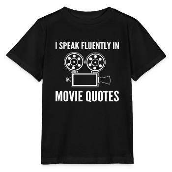 Cooler Filmemacher Filmkritik - Stanley/Stella Kinder T-Shirt MINI CREATOR  - Schwarz - Vorne - Mikhail (115cm)