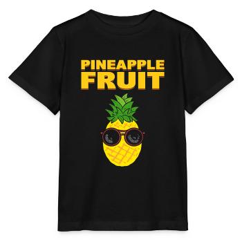 Ananasfrucht Rancher - Stanley/Stella Kinder T-Shirt MINI CREATOR  - Schwarz - Vorne - Mikhail (115cm)