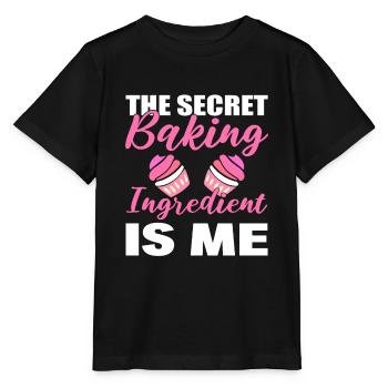 Zutaten backen Konditor - Stanley/Stella Kinder T-Shirt MINI CREATOR  - Schwarz - Vorne - Mikhail (115cm)