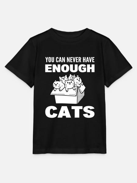 Katzenliebhaber Tierpfleger - Stanley/Stella Kinder T-Shirt MINI CREATOR  - Schwarz
