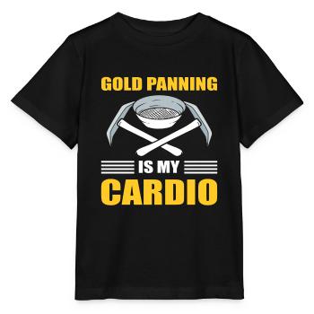 Goldmine Minenarbeiter - Stanley/Stella Kinder T-Shirt MINI CREATOR  - Schwarz - Vorne - Mikhail (115cm)