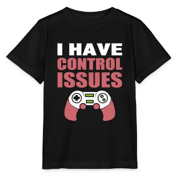 I Have Control Issues Getriebe - Stanley/Stella Kinder T-Shirt MINI CREATOR  - Schwarz - Vorne - Mikhail (115cm)