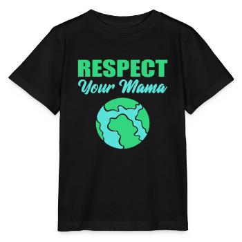 Naturliebhaber Umweltaktivist - Stanley/Stella Kinder T-Shirt MINI CREATOR  - Schwarz - Vorne - Mikhail (115cm)