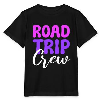 Road Trip Crew Reisender - Stanley/Stella Kinder T-Shirt MINI CREATOR  - Schwarz - Vorne - Mikhail (115cm)