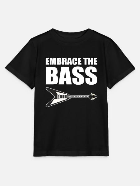 Lustiger Bassgitarrist Gitarrenlehrer - Stanley/Stella Kinder T-Shirt MINI CREATOR  - Schwarz