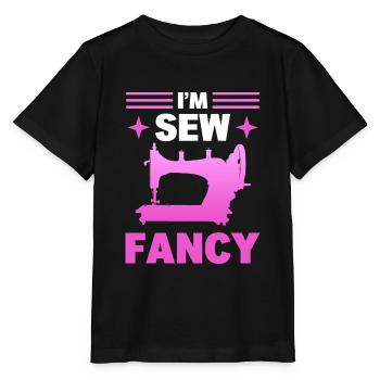 Nähmaschinenliebhaber Schneider - Stanley/Stella Kinder T-Shirt MINI CREATOR  - Schwarz - Vorne - Mikhail (115cm)