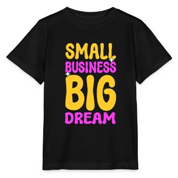 Unternehmer Kleinunternehmen Geschäftsinhaber - Stanley/Stella Kinder T-Shirt MINI CREATOR  - Schwarz - Vorne - Mikhail (115cm)