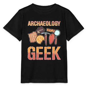 Antike Archäologie Geschichtsprofessor - Stanley/Stella Kinder T-Shirt MINI CREATOR  - Schwarz - Vorne - Mikhail (115cm)