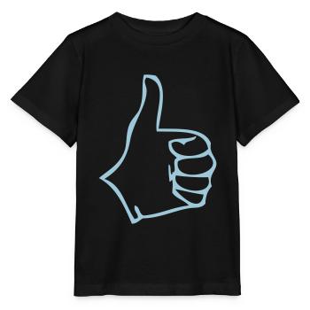 pouce ok valide - T-shirt bio MINI CREATOR Stanley/Stella Enfant - noir - Devant - Mikhail (115cm)