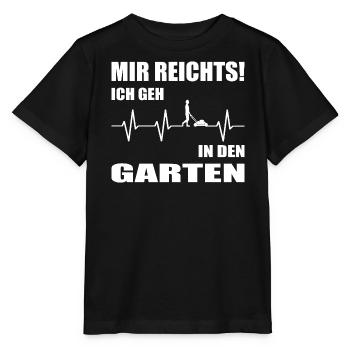 Garten - Stanley/Stella Kinder T-Shirt MINI CREATOR  - Schwarz - Vorne - Mikhail (115cm)