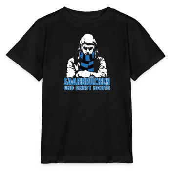 Saarbrücken und sonst nichts - Stanley/Stella Kinder T-Shirt MINI CREATOR  - Schwarz - Vorne - Mikhail (115cm)