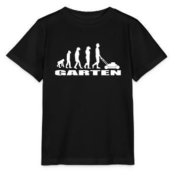 garten - Stanley/Stella Kinder T-Shirt MINI CREATOR  - Schwarz - Vorne - Mikhail (115cm)