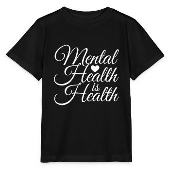 Santé mentale Mentale Gesundheit - T-shirt bio MINI CREATOR Stanley/Stella Enfant - noir - Devant - Mikhail (115cm)