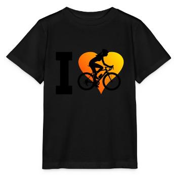Vélo Vélo Vélo VTT Cycliste - T-shirt bio MINI CREATOR Stanley/Stella Enfant - noir - Devant - Mikhail (115cm)