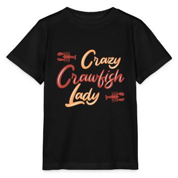Langusten Languste - Stanley/Stella Kinder T-Shirt MINI CREATOR  - Schwarz - Vorne - Mikhail (115cm)