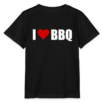 BBQ - Stanley/Stella Kinder T-Shirt MINI CREATOR  - Schwarz - Vorne - Mikhail (115cm)