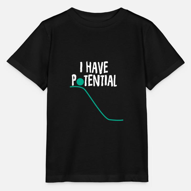 Physik - Stanley/Stella Kinder T-Shirt MINI CREATOR  - Schwarz