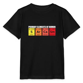 Sarkasmus Humor chemische Buchstaben Spruch - Stanley/Stella Kinder T-Shirt MINI CREATOR  - Schwarz - Vorne - Mikhail (115cm)