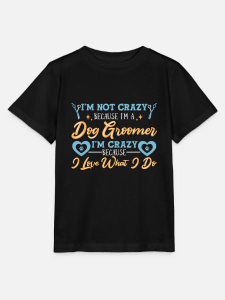 Hundefriseur Hundefrisör - Stanley/Stella Kinder T-Shirt MINI CREATOR - Schwarz