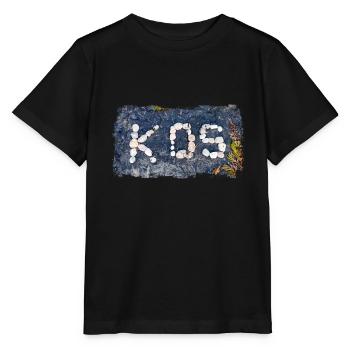 Kos in Stone - Stanley/Stella MINI CREATOR Kids’ T-Shirt - black - Front - Mikhail (115cm)