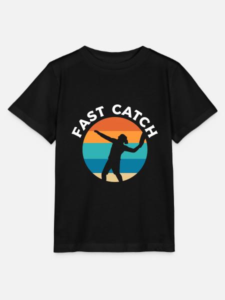Fast Catch Bumerangwerfer - Stanley/Stella Kinder T-Shirt MINI CREATOR  - Schwarz