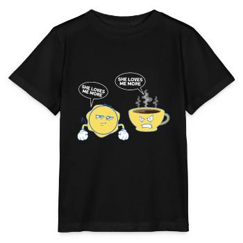 Cross Stitch Cross Stitch Embroidery - Stanley/Stella MINI CREATOR Kids’ T-Shirt - black - Front - Mikhail (115cm)