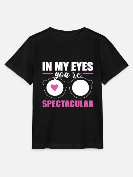 Lustige Optometrie Linsenhersteller - Stanley/Stella Kinder T-Shirt MINI CREATOR - Schwarz