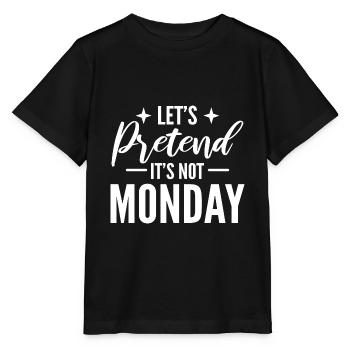 Hasse Montage Büropersonal - Stanley/Stella Kinder T-Shirt MINI CREATOR  - Schwarz - Vorne - Mikhail (115cm)