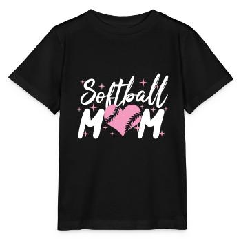 Softball - T-shirt bio MINI CREATOR Stanley/Stella Enfant - noir - Devant - Mikhail (115cm)