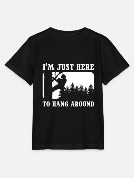 Lustiger Baumkletterer Baumexperte - Stanley/Stella Kinder T-Shirt MINI CREATOR - Schwarz