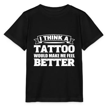 Tattoo Liebhaber Tattoo-Künstler - Stanley/Stella Kinder T-Shirt MINI CREATOR  - Schwarz - Vorne - Mikhail (115cm)
