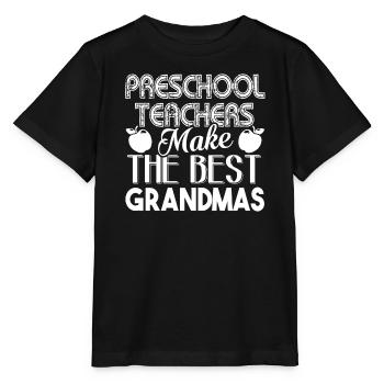 Preschool Teacher Preschool Teacher Grandma - Stanley/Stella MINI CREATOR Kids’ T-Shirt - black - Front - Mikhail (115cm)