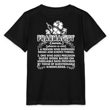 Pharmacist Pharmacist Definition - Stanley/Stella MINI CREATOR Kids’ T-Shirt - black - Front - Mikhail (115cm)