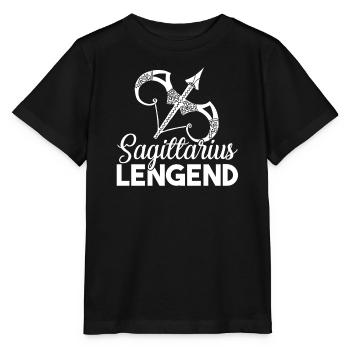 Sagittarius Sagittarius Legend - Stanley/Stella MINI CREATOR Kids’ T-Shirt - black - Front - Mikhail (115cm)