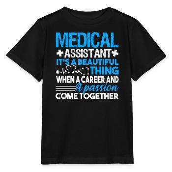 Medical Assistant Medical Assistant Jobs - Stanley/Stella MINI CREATOR Kids’ T-Shirt - black - Front - Mikhail (115cm)