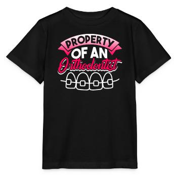 Orthodontist Property Of An Orthodontist - Stanley/Stella MINI CREATOR Kids’ T-Shirt - black - Front - Mikhail (115cm)