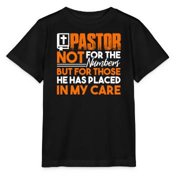 Pastor Pastor Not For The Numbers - Stanley/Stella MINI CREATOR Kids’ T-Shirt - black - Front - Mikhail (115cm)