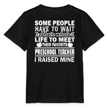 Preschool Teacher Preschool Teacher Parent - Stanley/Stella MINI CREATOR Kids’ T-Shirt - black - Front - Mikhail (115cm)