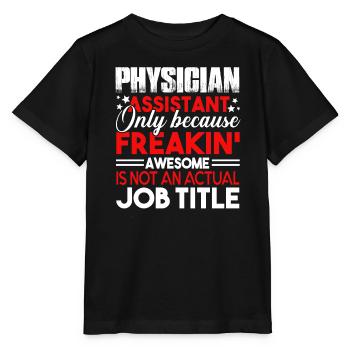 Physician Assistant Physician Assistant Job Title - Stanley/Stella MINI CREATOR Kids’ T-Shirt - black - Front - Mikhail (115cm)