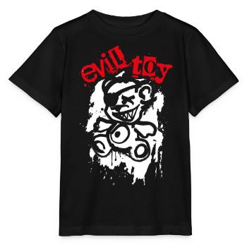 Jouet maléfique - T-shirt bio MINI CREATOR Stanley/Stella Enfant - noir - Devant - Mikhail (115cm)