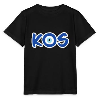 Nazar - Kos - T-shirt bio MINI CREATOR Stanley/Stella Enfant - noir - Devant - Mikhail (115cm)