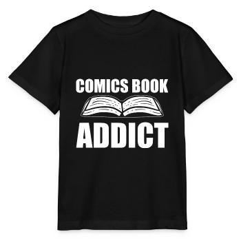 Comic -Buchliebhaber Comic Illustrator - Stanley/Stella Kinder T-Shirt MINI CREATOR  - Schwarz - Vorne - Mikhail (115cm)